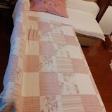 Vand coltar extensibil Ikea cu spatiu pentru depozitare si scaun